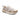Sneaker donna in tessuto e similcamoscio beige King of hearts GB1026