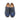 Sneaker donna Grunland in pelle/tessuto blu NILE SC6277 68