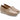 Mocassino di pelle in vernice beige Donna Grunland RYSA SC5656 25