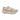 Sneaker donna in tessuto bianco e similcamoscio grigio king of hearts GB1028