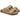 Ciabatta a doppia fascia in camoscio beige Donna 1758D Free Life