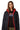 Piumino Donna Rosso e Nero Duble Face Desigual Abrig_Azul Coat 17WWEWH7 Borgona Senno