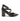 Scarpa Donna con Cinturini Rivettati In Pelle Nera Carmens A44396 Soave Nero Senno