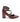 Scarpa Donna con Cinturini Rivettati In Pelle bordo Carmens A44396 Soave Jam Senno