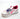 Sneaker donna in camoscio e tessuto Grigio/Fucsia RUN2ME 8111 R10L Senno