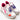 Sneaker donna in camoscio e tessuto Grigio/Fucsia RUN2ME 8111 R10L Senno