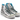 Sneaker donna in canvas con zip All star Chuck taylor high zebrata Converse 143791C OYSTER Senno