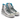 Sneaker donna in canvas con zip All star Chuck taylor high zebrata Converse 143791C OYSTER Senno