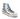 Sneaker donna in canvas con zip All star Chuck taylor high zebrata Converse 143791C OYSTER Senno