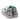 Sneaker donna in canvas con zip All star Chuck taylor high zebrata Converse 143791C OYSTER Senno