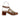 Sandali alti donna Lejade in camoscio color tabacco 4061