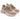 Sneakers Donna con suola alta King of Hearts 7569 kaki