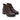 Stivaletto donna in pelle con suola carrarmato Lux 5052 CIOCCOLATO