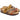 Ciabatta in pelle Donna bio bio RIA naranja/ardilla/citron