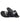 Ciabatta ecopelle Nike KAWA slide BLACK WHITE 819352 001