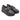 Mocassino in pelle con accessorio Grunland SC5423 K8TANI NERO