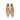 Slingback donna King of hearts in ecopelle nude GD367