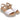 Sandalo zeppa Donna Repo 81222 bianco-beige