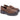 Mocassino Donna in pelle cioccolato con platfom Francesco Brunelli  AO5105
