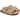Ciabatta Uomo in pelle scamosciata con fibbie Free Life 1781U ALMOND