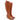 Texano donna color cuoio in ecopelle King of Hearts D8183