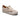 Sneakers donna Grunland in pelle/tessuto beige NILE Sc6274 68 panna