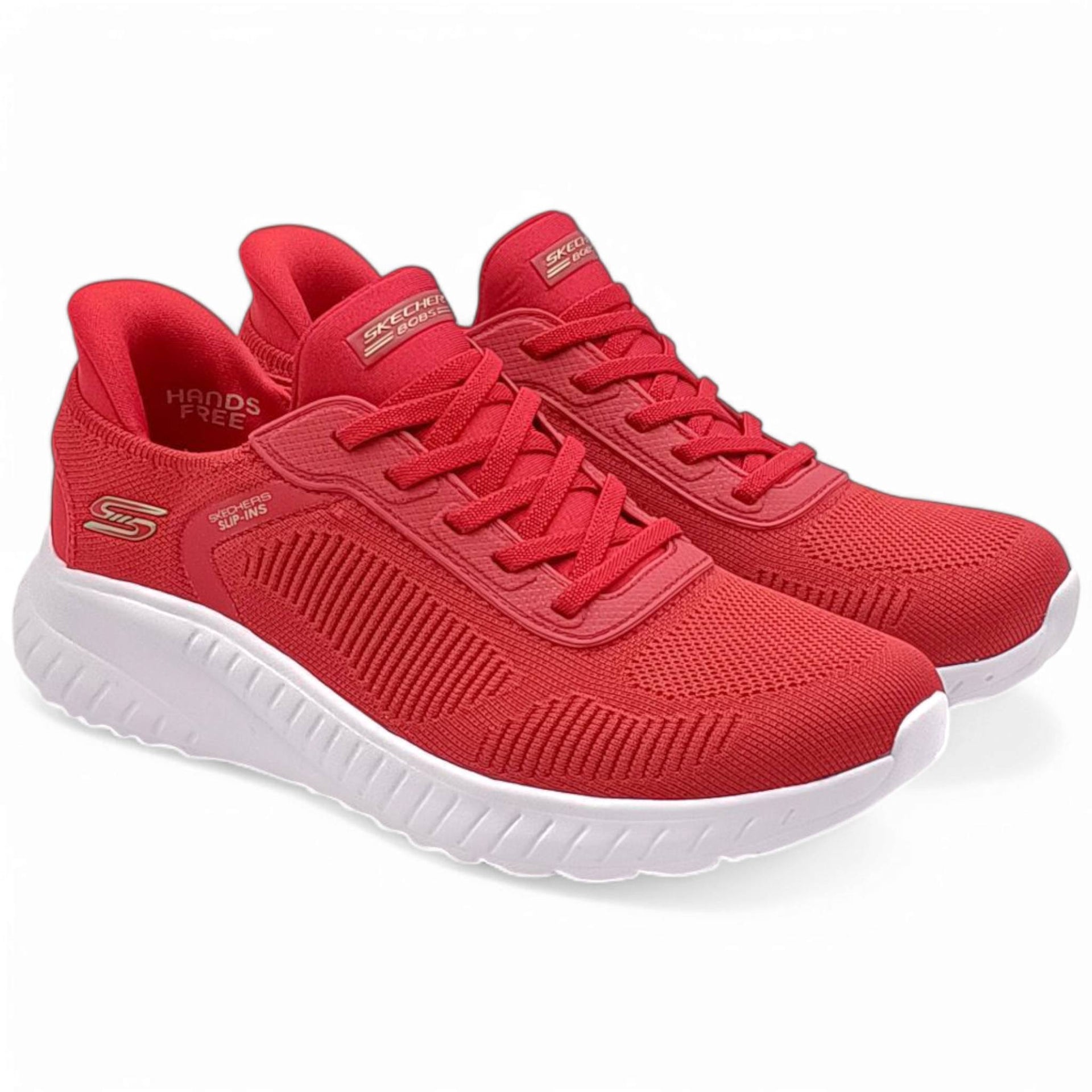 Scarpe Skechers Memory Foam Skechers Rosse Donna Sneakers Rosse