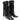 Stivale texano donna ecopelle King of Hearts 9258 Cheyenne nero