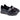 Mocassino donna in pelle e camoscio nero lucida Frau 43Q0