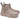 Beatles donna in camoscio color sabbia con elastico laterale Frau 41A2