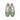 Sneaker donna king of hearts in similcamoscio verde GB1059