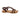 Sandali bassi Donna Lux in pelle cioccolato 3258