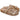 Sabot con frange donna EKP in camoscio beige 4184