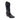 Stivali texani donna King of Hearts in ecopelle nera jh28087