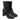 Stivaletto donna in naplak tacco alto JD GD117 NAPLAK NERO