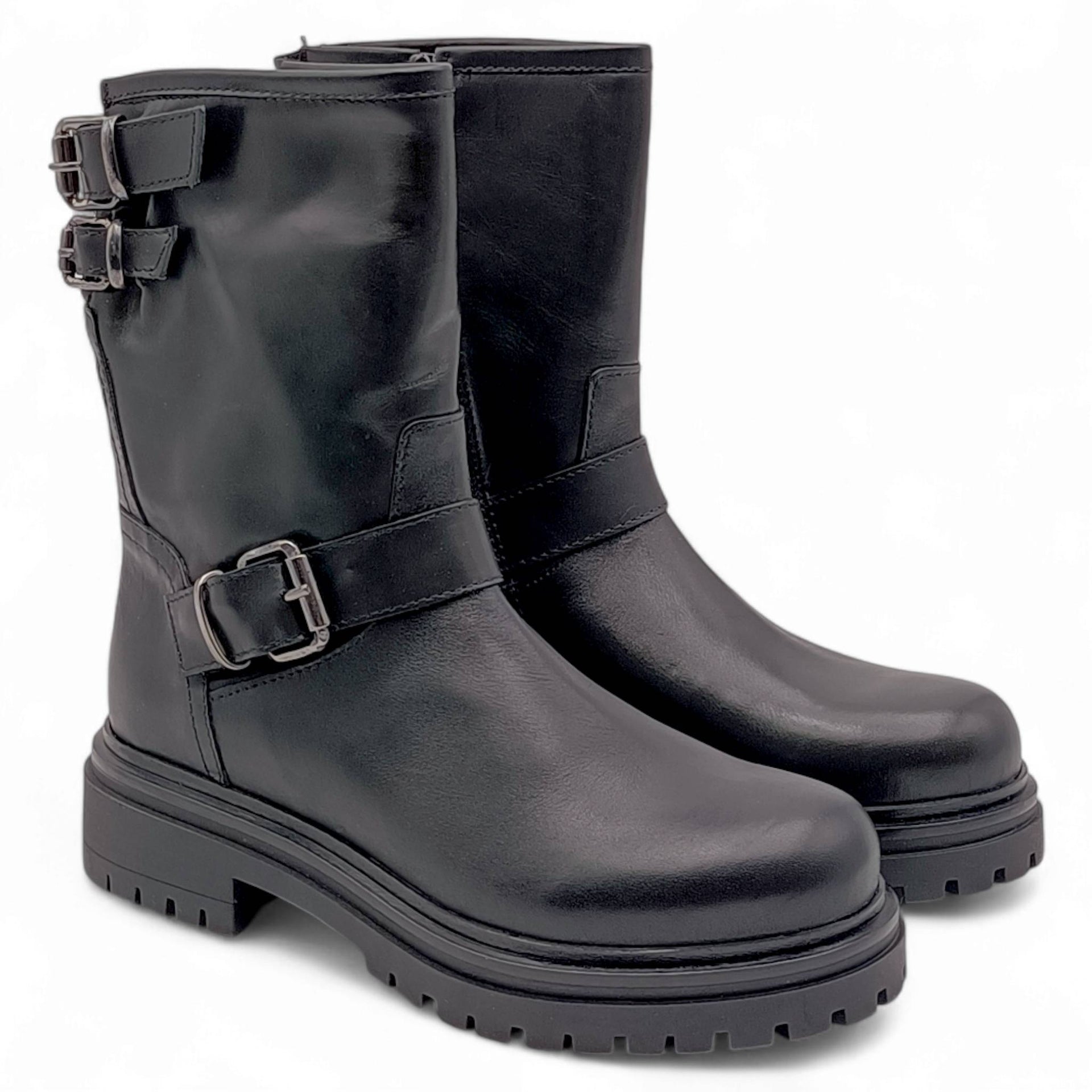 Stivaletto In Pelle Per Donna - Elegante E Morbido, Perfetto Per Equitazione