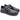 Scarpa uomo con strappi e plantare estraibile in pelle nera LEPP SC2173 68