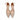 Decollete nude con cinturino Donna King of Hearts Gp592