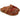 Sabot con frange donna EKP in pelle cognac 4184BRONZO