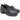 Mocassino con tacco donna in pelle nera Grunland Rola SC6121 30