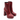 Stivaletto donna in pelle con plateau Exe 665 SPIRIT 6-1 BURGUNDY LEAT