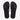 Ciabatta  INFRADITO donna haVaianas SLIM LOGO METALLIC BLACK/GOLD