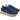 Sneaker donna in tessuto blu glitter sun68 Z45204 ally glitter textile