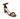 Sandalo donna tacco medio in pelle Nero Stefany 1619-B SMOOTHIE PRETO