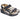 Sandalo nero con strappi Donna grunland DIRA SA1057 C9
