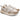 Sneaker donna in tessuto e similcamoscio beige King of hearts GB1026