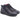 Polacchino donna in pelle blu con finto laccio Grunland IMOD PO1853 K4