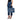 Borsa donna Liu Jo shopper maculata 2A6026 D3200 78365 blue