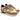 Sneaker donna in tessuto e camoscio beige Atlantic stars GALA1040-0502