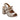 Sandalo Donna Just Juice Shoes Glitter Platino